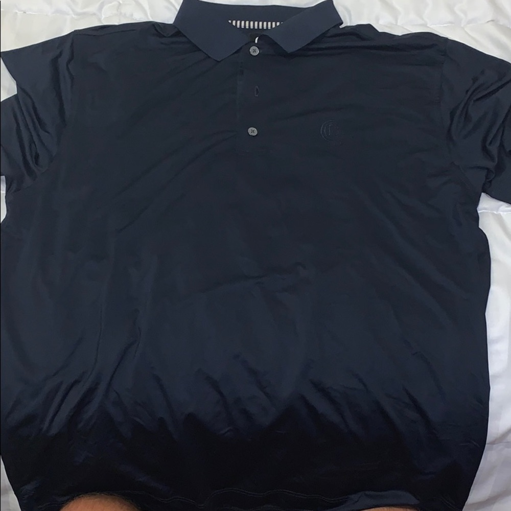 Navy FootJoy Golf Polo